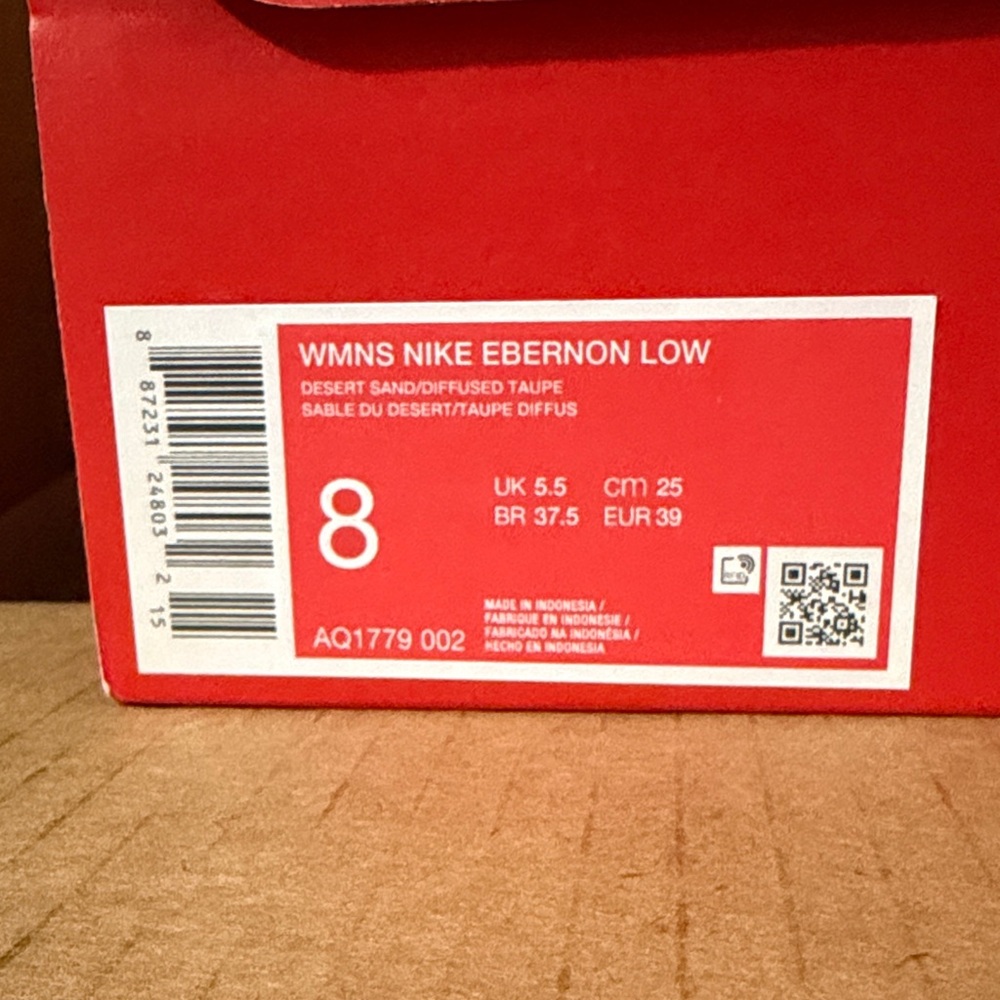 Nike Ebernon Low in Desert Sand